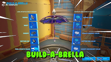 NEW FEATURE - BUILD YOUR OWN UMBRELLA in Fortnite Chapter 2 Season 3