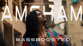 Amsham | Bass boosted | Aksomaniac, M.H.R, Bhumi | DB Atmos