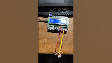 The gas sensor for Arduino. I expressed the ADC reding as a percentage.