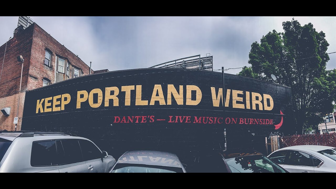 BEST food Places in PORTLAND !! KEEP PORTLAND WEIRD - YouTube