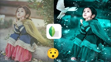 Snapseed Green And Bird Effect PhotoEditing Tutorial | Snapseed BackgroundColour Change Tricks#edit