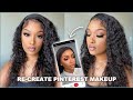 This was a fail! 😆 | Recreating a Pinterest Makeup Look! | Fabulous Bre