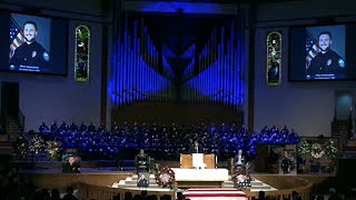 Hundreds attend funeral for fallen Roswell police officer