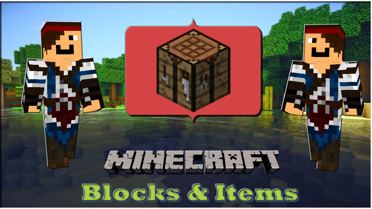 Minecraft Block & Items: Crafting Table (NL) - YouTube