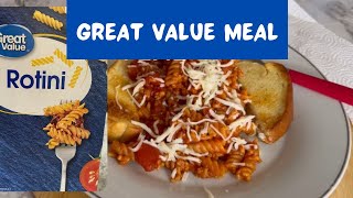 Great Value One Pan Rotini Recipe