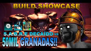 DESTINY 2: SOLO SUPREMO SABRE DECAIDO VS 50 MIL GRANADAS| SHOWCASE BUILD DE ARCO DE TITAN