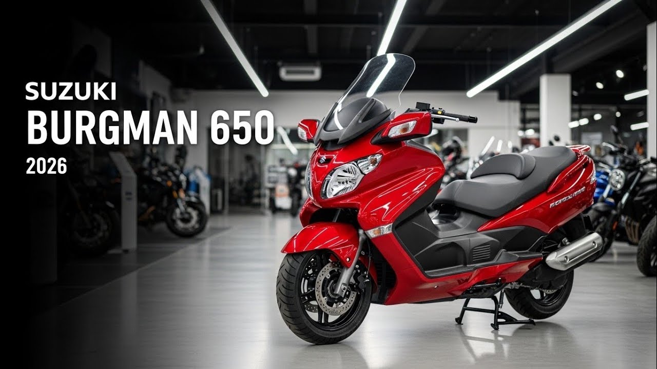 2026 Suzuki Burgman 650 Review: Updated Design & Powerful Performance Breakdown