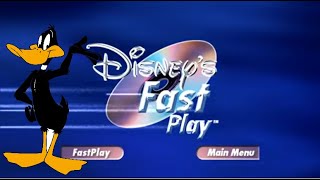 Uberduck Disneys Fast Play Logo, But Its Daffy Duck