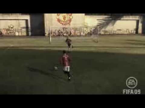 fifa 09 flip flap skill goal