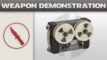 Weapon Demonstration: Red-Tape Recorder