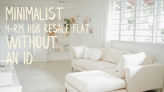 Minimalist 4-RM HDB Resale Flat without an ID | White, Airy & Bright Home Tour | The Lim Haus