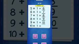 Adding by 1 SEQUENTIAL Grade 1 #addition #math #grade1