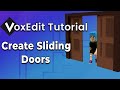 VoxEdit Tutorial - How to Create Working Sliding Doors