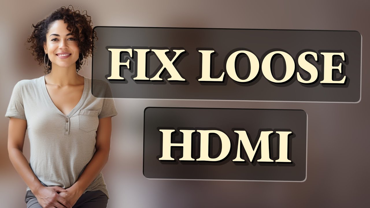 How Do I Fix Loose HDMI Cables on LG Smart TVs? - YouTube