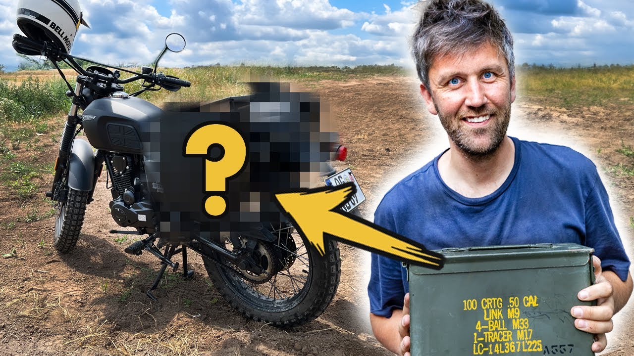 Motorradkoffer für die Brixton 125 Felsberg selber bauen (aus alten Munitionskisten) - DIY