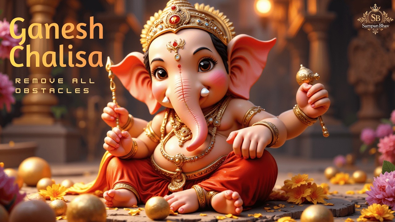 Ganesh Chalisa | Ganpati Bappa Morya | Powerful Ganesh Bhajan | Remove All Obstacles | Ganesh Aarti