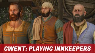 The Witcher 3 - Gwent: Playing Innkeeps (Death March Part 32)
