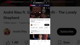 reaccion André Rieu ft. Gheorghe Zamfir - The Lonely Shepherd #intermixhector subscribe descripcion