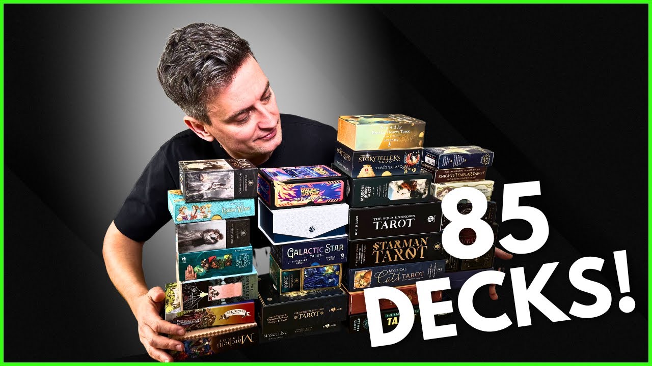 My Entire Tarot & Oracle Deck Collection (2025) - YouTube