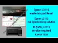 #Epson_L3110 service required | epson l3110 red light blinking solution | Epson L3110 Resetter 2024