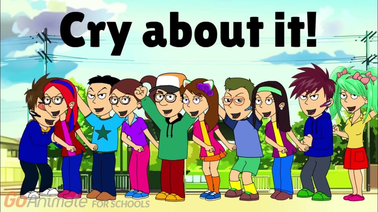 Cry about it meme goanimate wrapper vyond version youtube