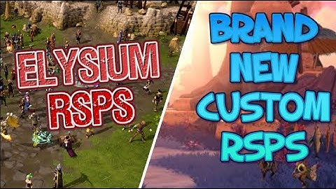 [Elysium] This Brand New Rsps Has A Unique Combat System | Brand New Custom Rsps 2024!