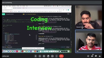 Coding Interview With Paypal Software Engineer | Mock Interview