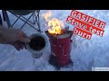 Test burn of the MiMi Moto Gasifier Stove