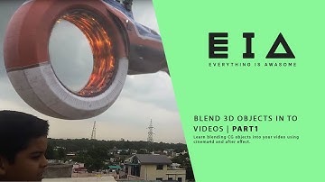 Blend 3D Objects in to videos| VFX Tutorial | Part 1| After Effect to Cinema4D