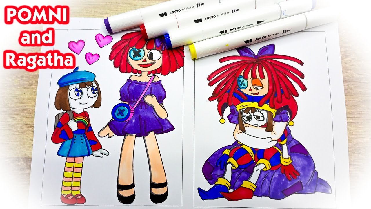 POMNI and RAGATHA style The Amazing Digital Circus #pomnidigitalcircus ...