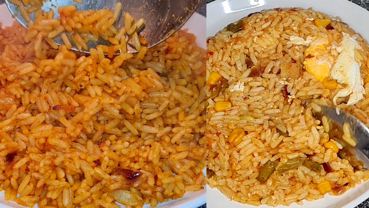 TWO ONE POT EASY AND QUICK LOW BUDGET RICE RECIPES YouTube