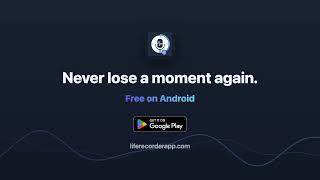 Life Recorder — The Retroactive Voice Recorder for Android | Save Audio AFTER It Happens screenshot 5