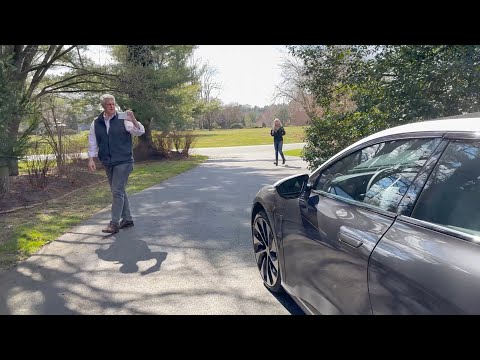 Inspecting A Used Lucid Air My Dad Is Thinking About Buying