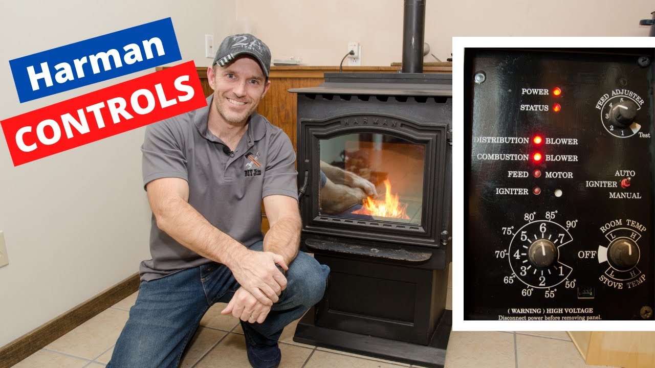 Harman P-Series Pellet Stove Controls Explained P68