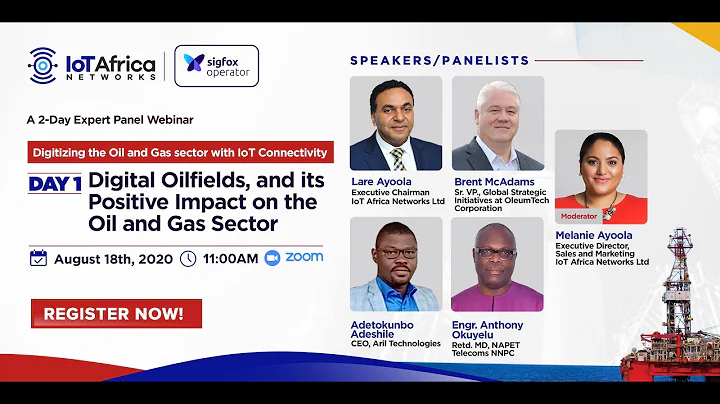 WEBINAR: Digital Oilfields, and its positive impac...