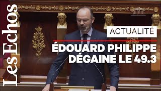 Retraites : Edouard Philippe annonce le recours au 49.3