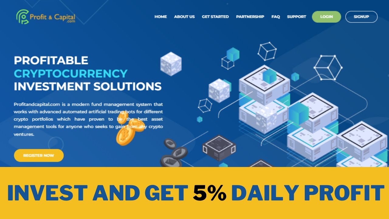 Get 5% Daily Profit || Trusted and Secure Investment Website || Profit and Capital