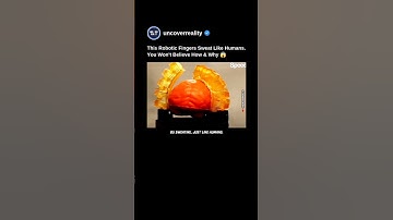 These Robotic Fingers Sweat Like Humans. You Won