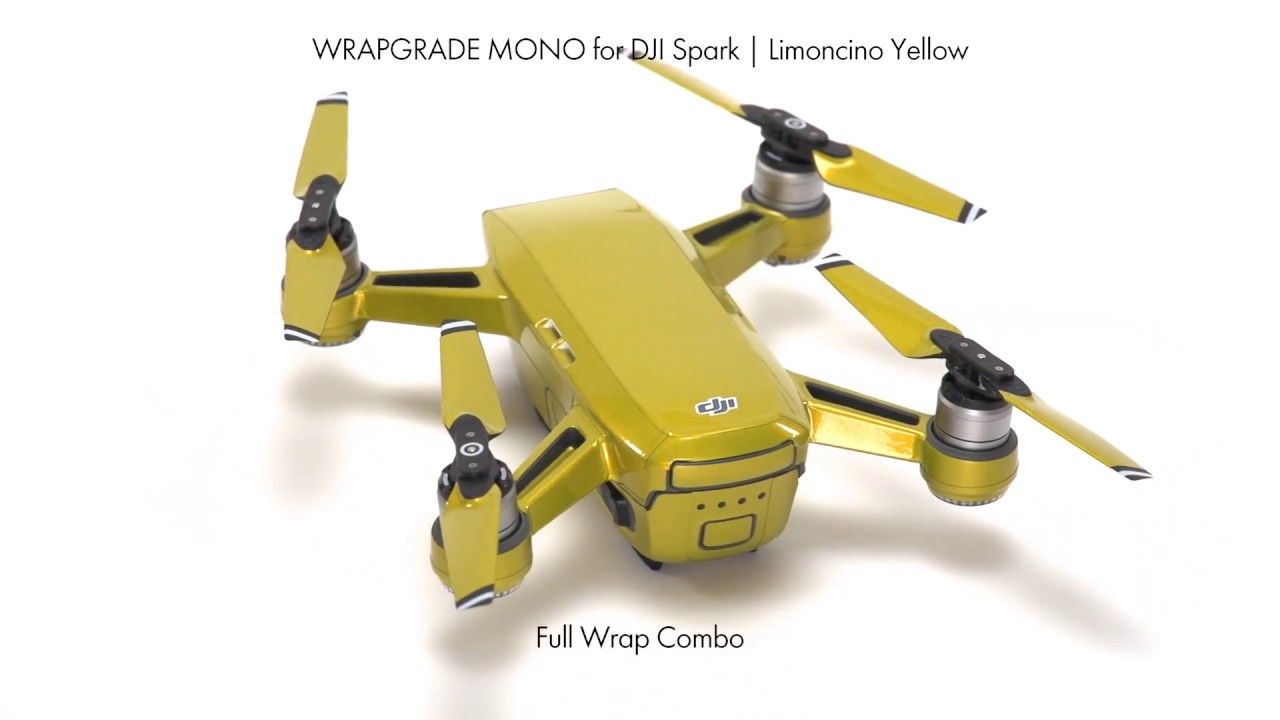 dji spark yellow