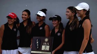 Benet Academy girls golf wins the first sectional title in program history