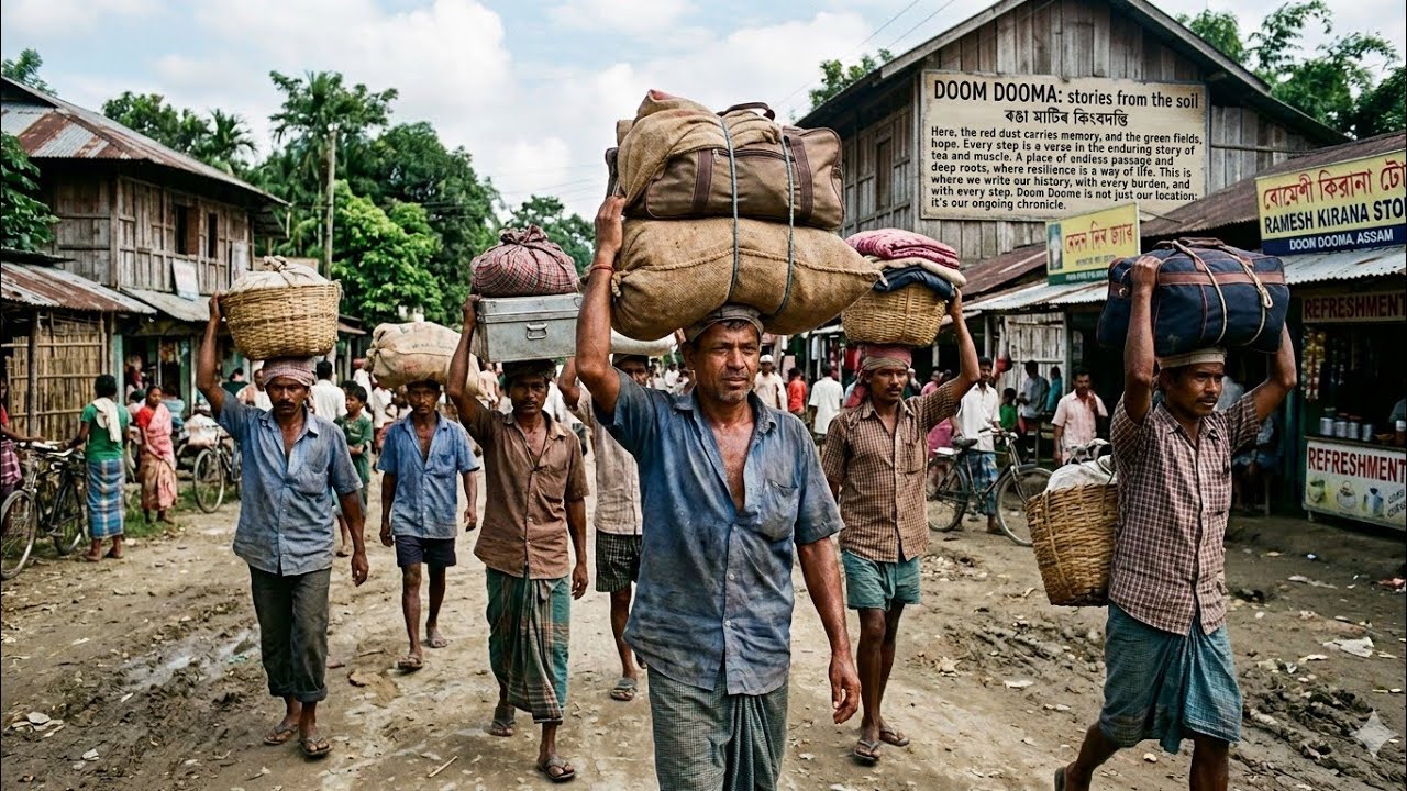 Doom dooma village story and meet directly TGL.  Assam......