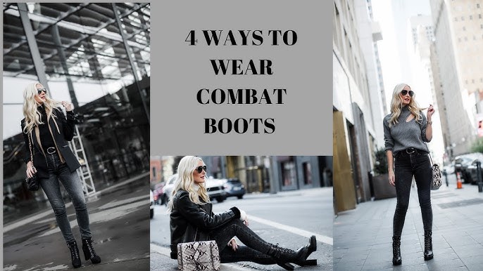 How to Wear Combat Boots - 15 Amazing Outfits with Combat Boots