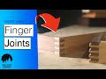 Easy table saw finger joints shorts