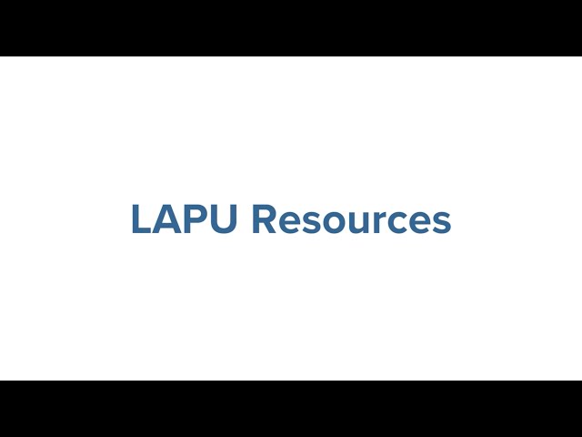 LAPU Resources class=