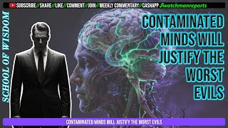Contaminated minds will justify the worst evils - Guard your minds, hearts, eyes and ears