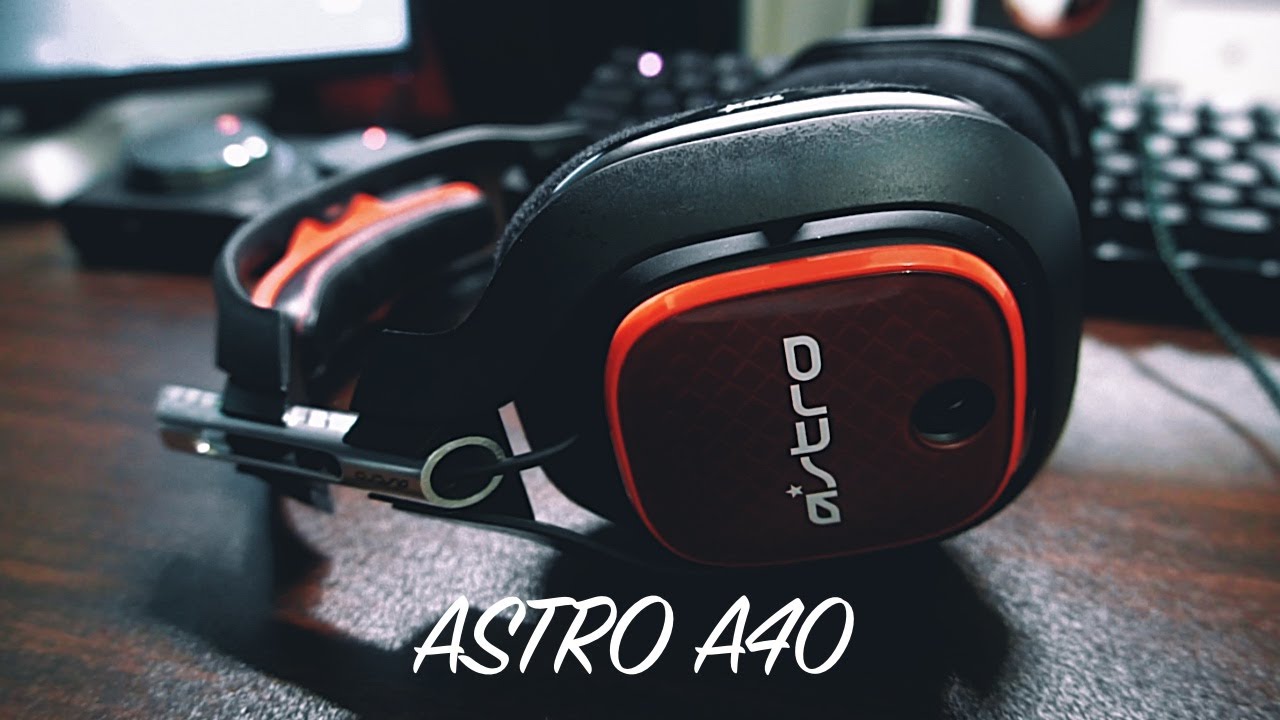 ASTRO Gaming A40 ゲーミングヘッドセット高音質 自腹レビュー】最高のゲーミングヘッドセット「ASTRO A40」 - YouTube