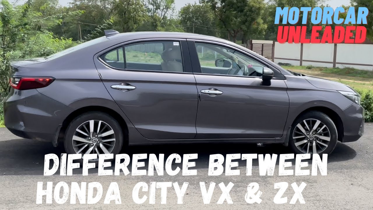 2020 Honda City | Honda City VX vs ZX | Major Differences between