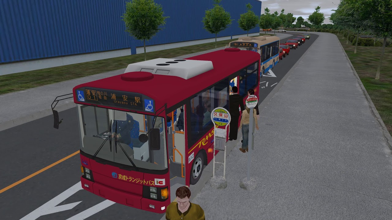 [OMSI 2] ERGA-mio リペイント 京成トランジットバス 仕様 　…製作過程(9-5)