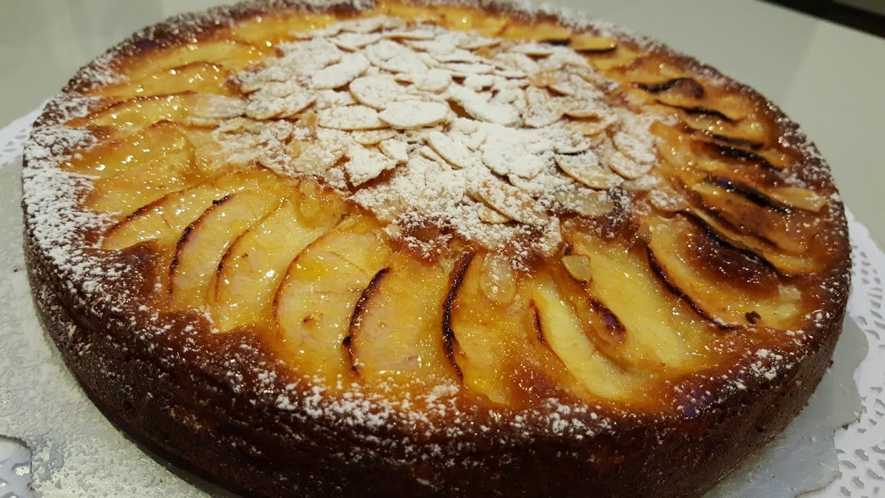 كيكة التفاح الطرية Gateaux Moelleux Aux Pommes Youtube
