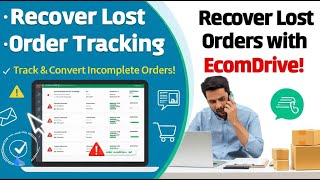 ইনকমপ্লিট ট্রাকিং ব্যবহার করুন Ecomdrive দিয়ে || How To Work Incomplete Order Tracking